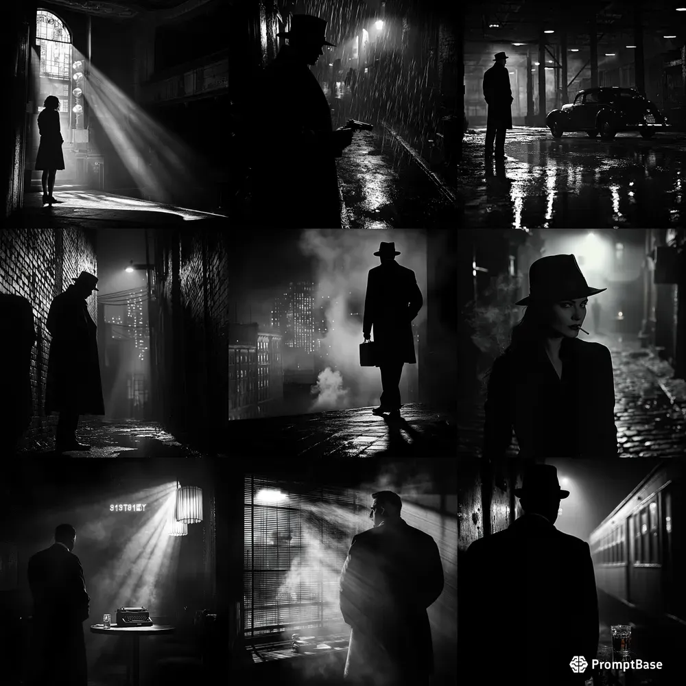 Film Noir Scenes