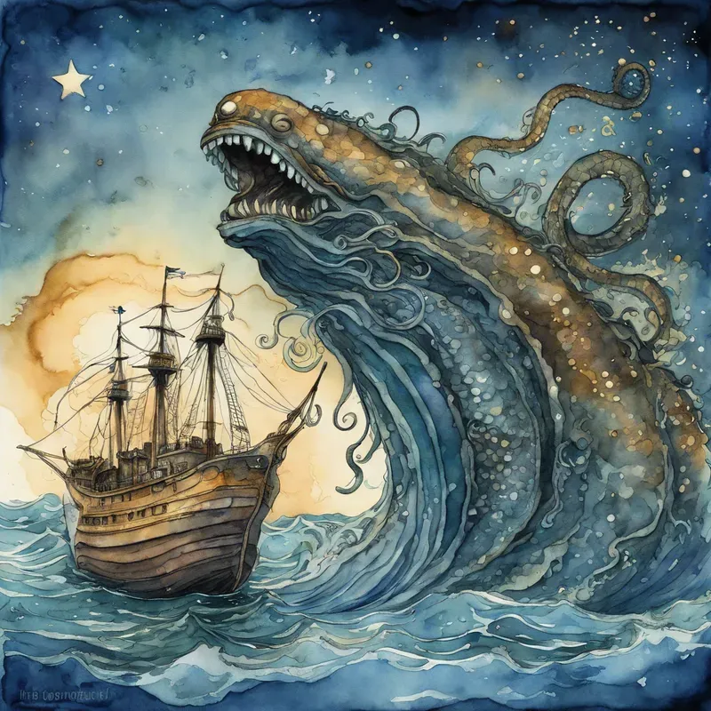 Watercolor Wonders And Horrors