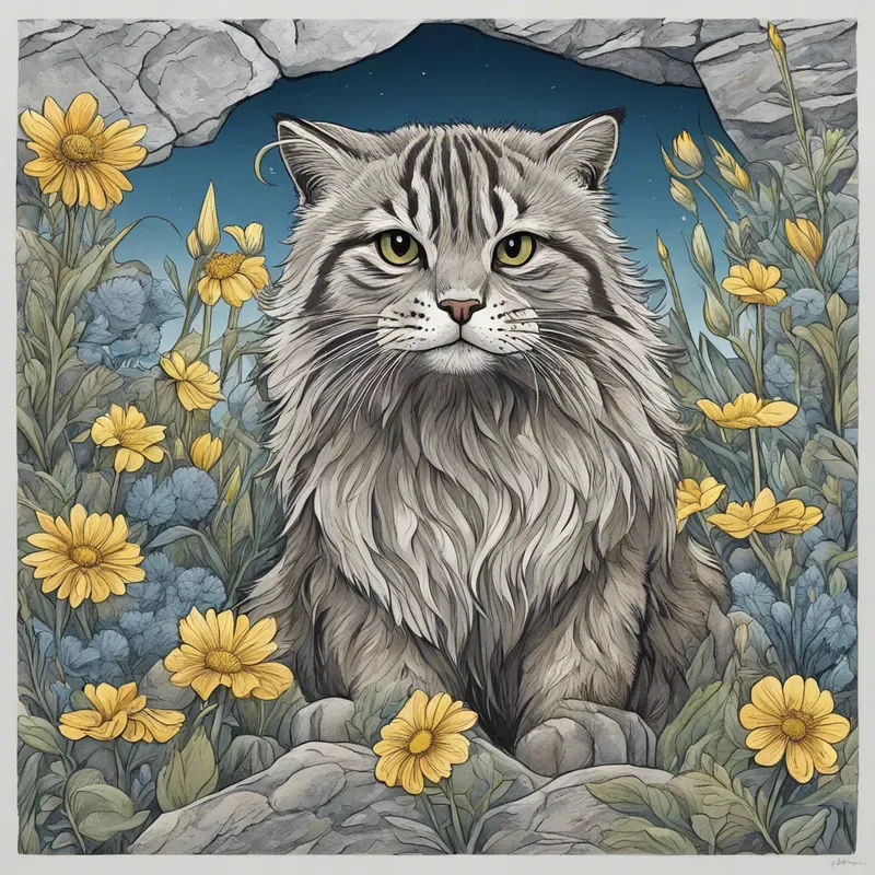 Botanical Cats