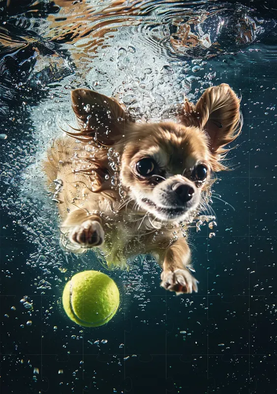 Underwater Dog Portraits