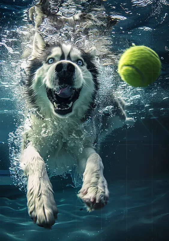 Underwater Dog Portraits