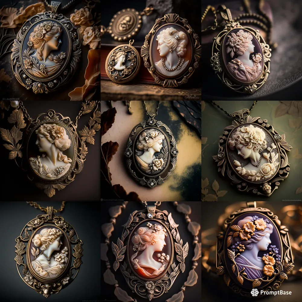 Vintage Cameo Jewelry
