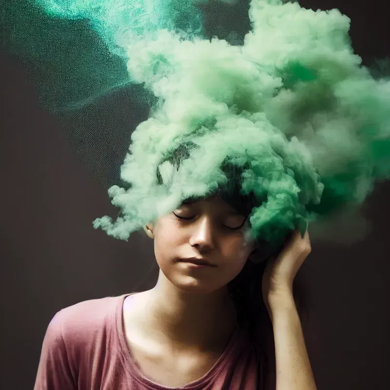 Colored Smoke Portraits
