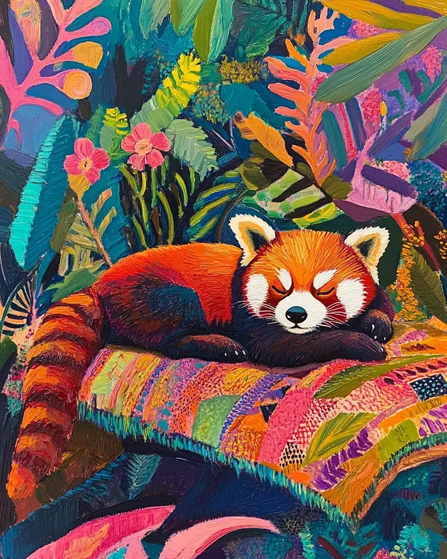 Tropical Retreat Oil Paintings