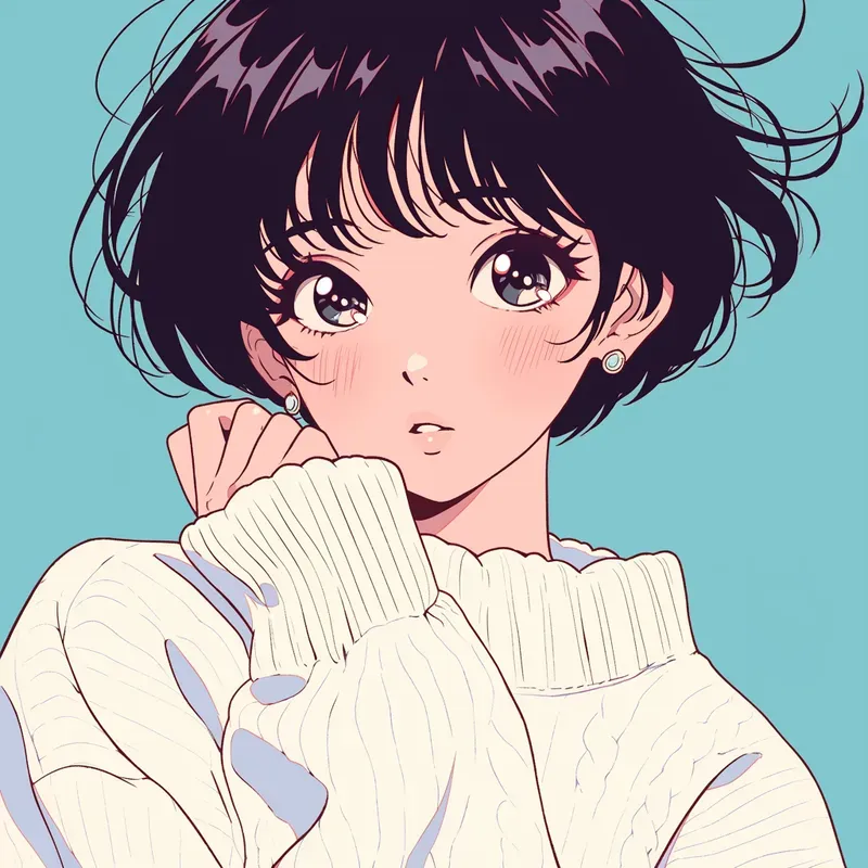 Retro Cute Girls