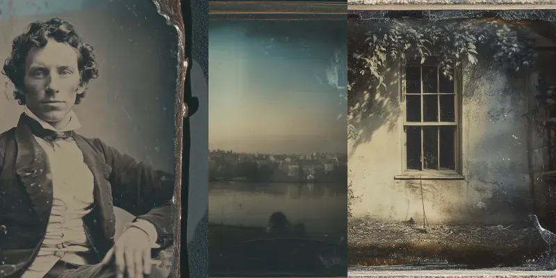 Daguerreotype Portraits From 1839 generated by undefined
