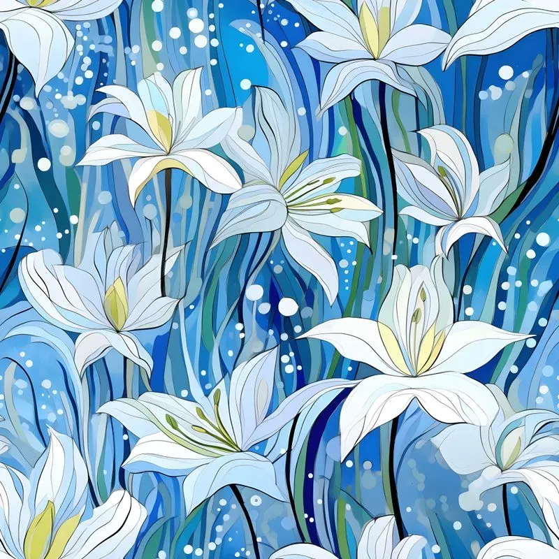 Floral Fantasia Seamless Patterns