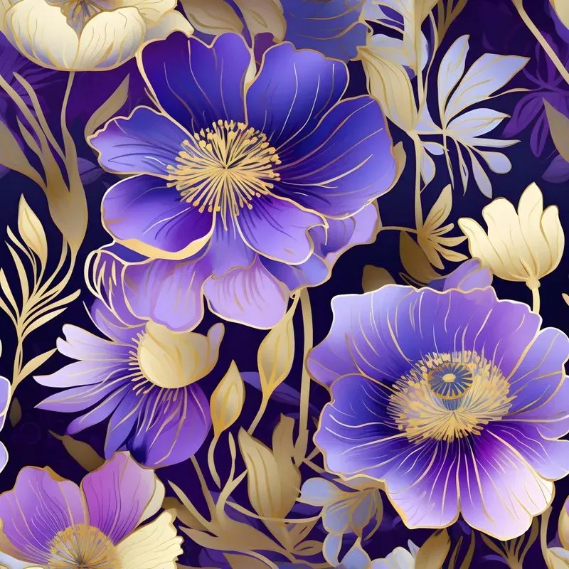 Floral Fantasia Seamless Patterns