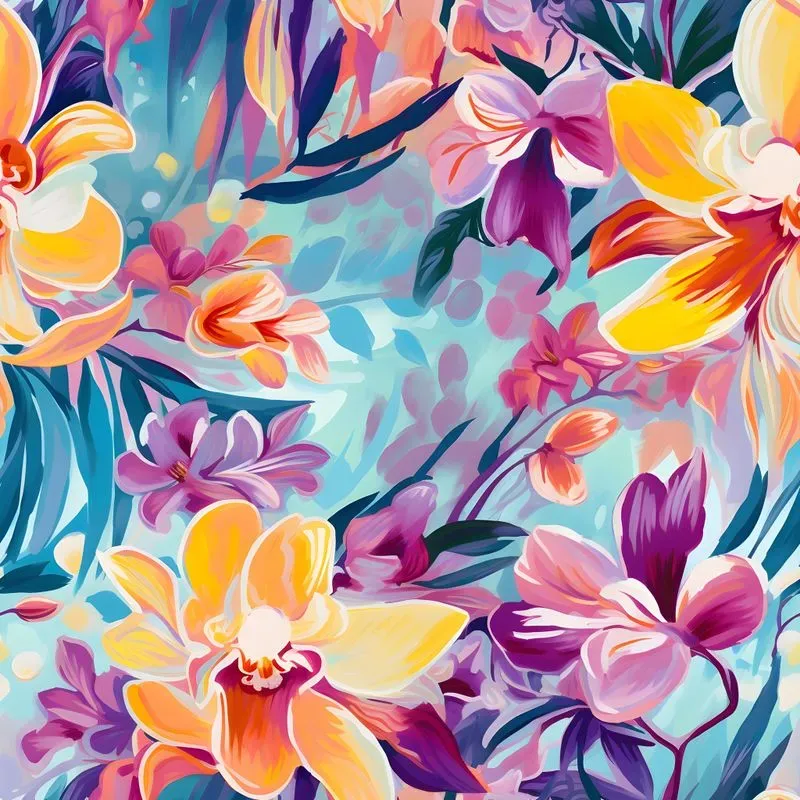 Floral Fantasia Seamless Patterns