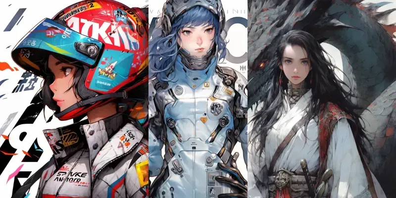 Captivating Anime Magazine Covers generated by undefined