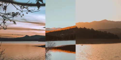 Golden Hour Landscapes generated by dalle