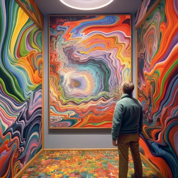 Surrealist Colorful Paintings