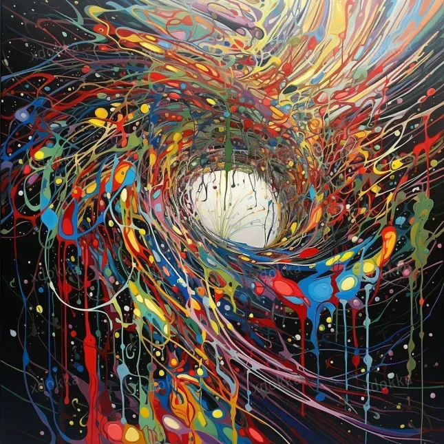 Surrealist Colorful Paintings