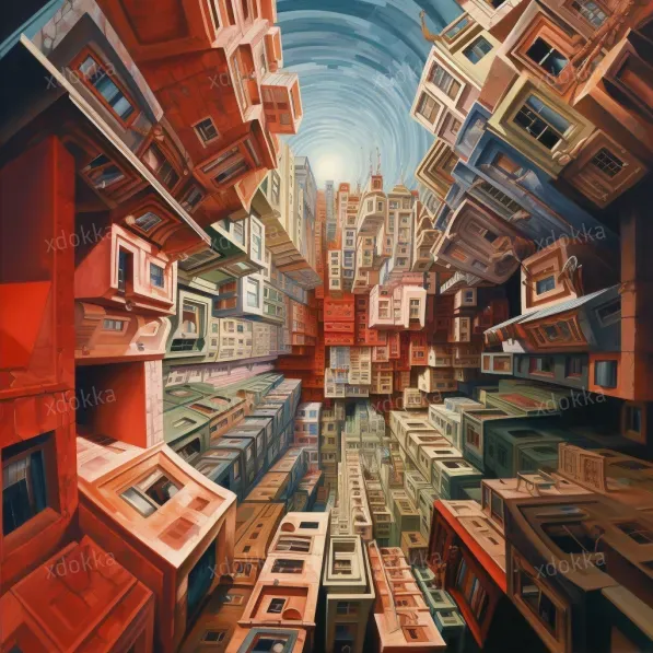 Surrealist Colorful Paintings