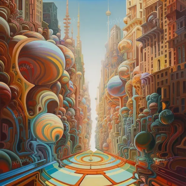 Surrealist Colorful Paintings