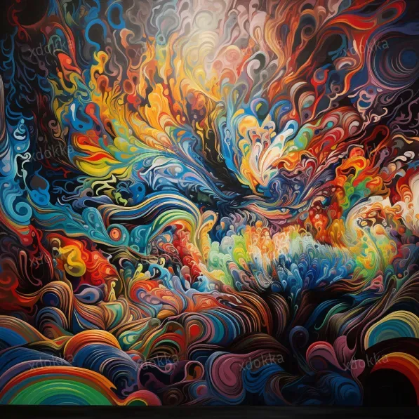 Surrealist Colorful Paintings