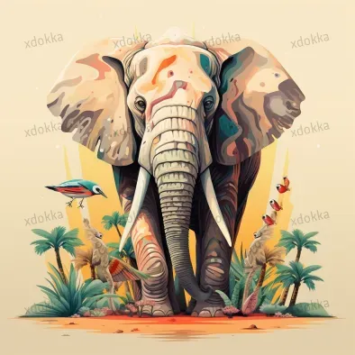 Exotic Animal Illustrations