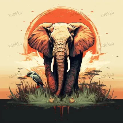 Exotic Animal Illustrations