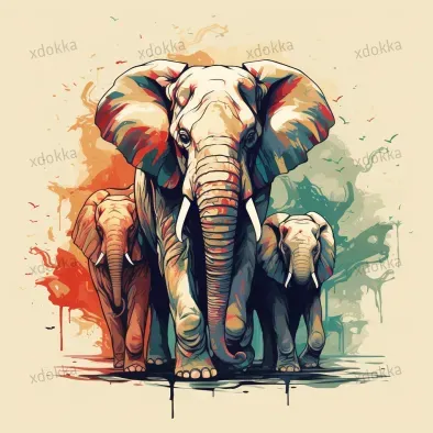 Exotic Animal Illustrations