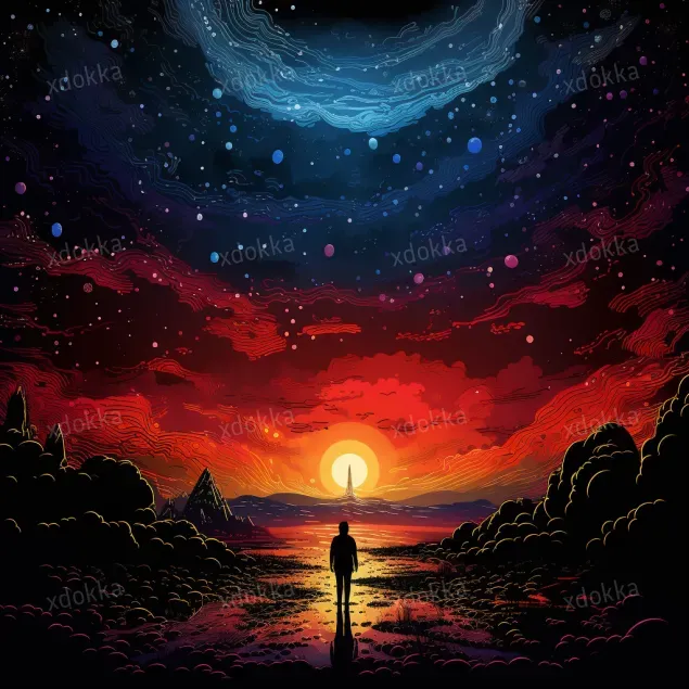 Colorful Sci-fi Paintings