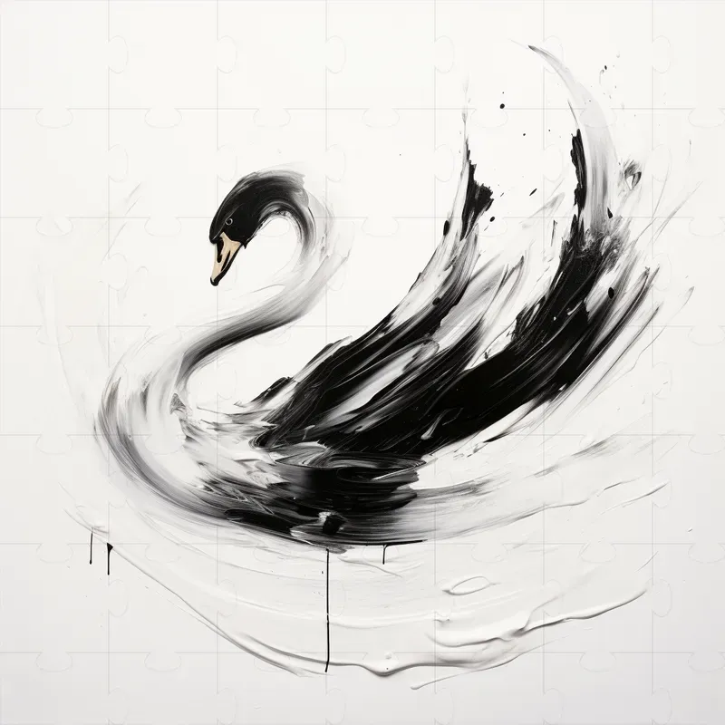 Single Brushstroke Art Paintings