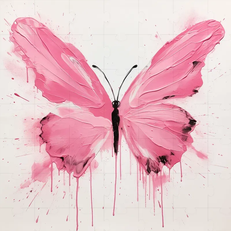 Single Brushstroke Art Paintings
