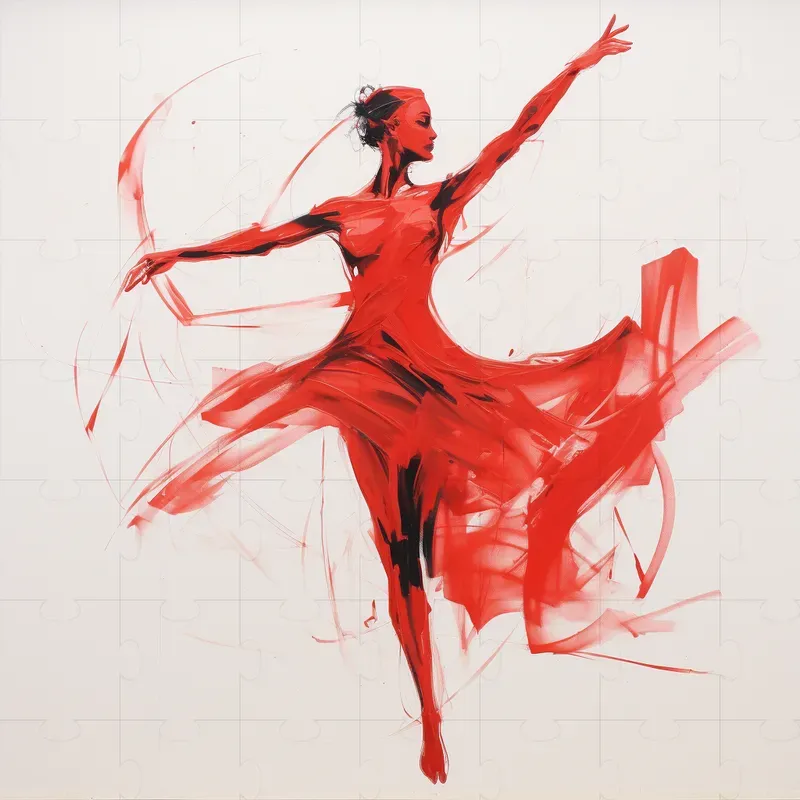 Single Brushstroke Art Paintings