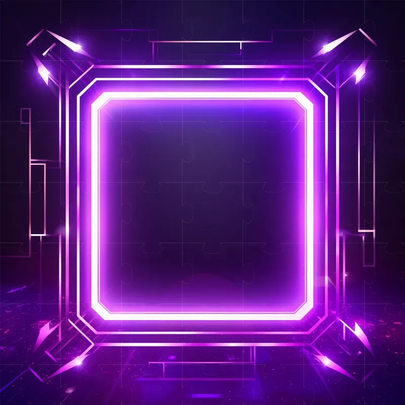 Neon Light Frames