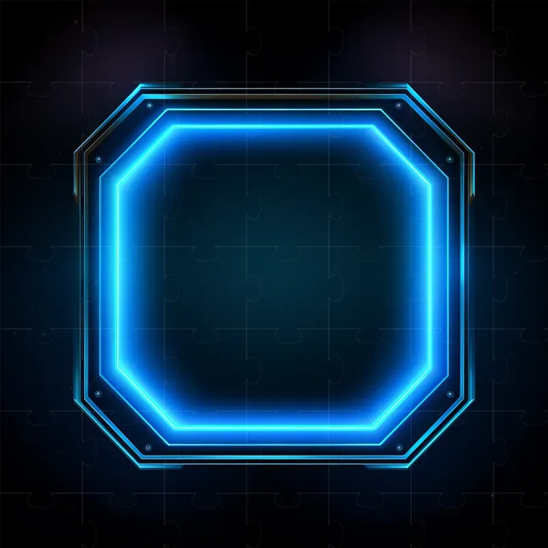 Neon Light Frames