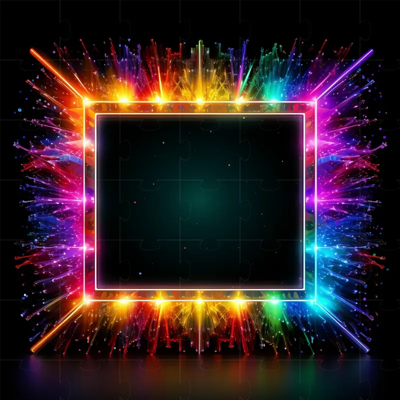 Neon Light Frames