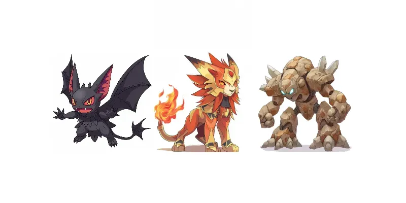 Fakemon Generator And Pokemon Designs generated by undefined
