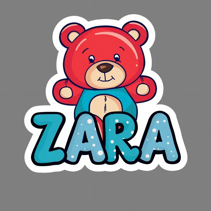 Cute Name Stickers For Kids