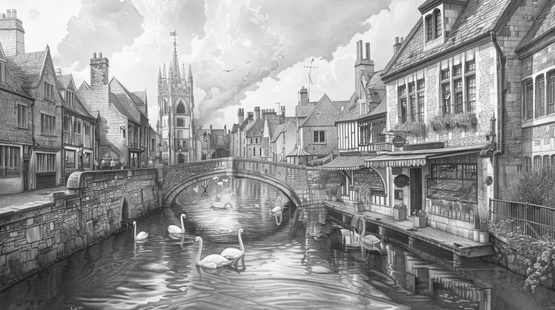 Pencil Landscape Drawing Sketches