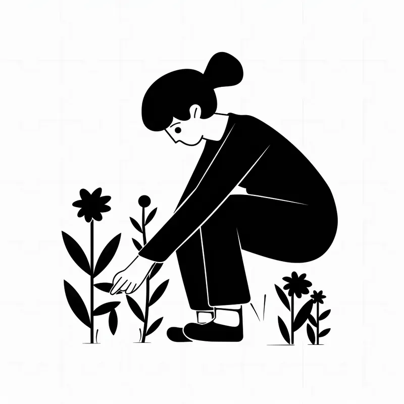 Notion Minimalist Character Illustrations