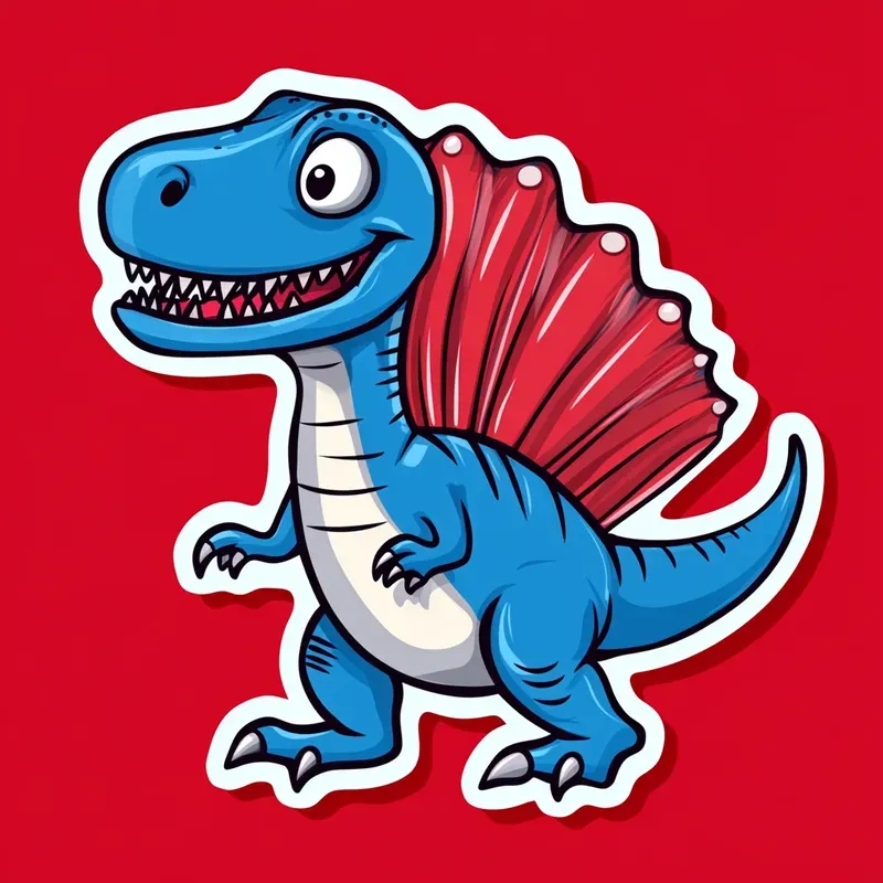 Cute Dinosaur Stickers