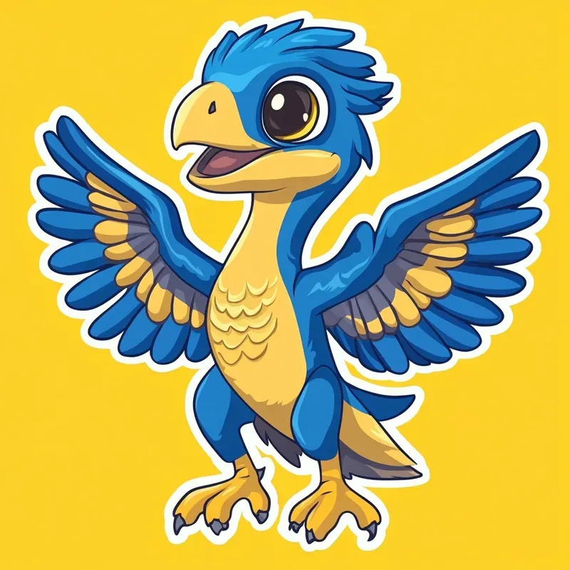 Cute Dinosaur Stickers