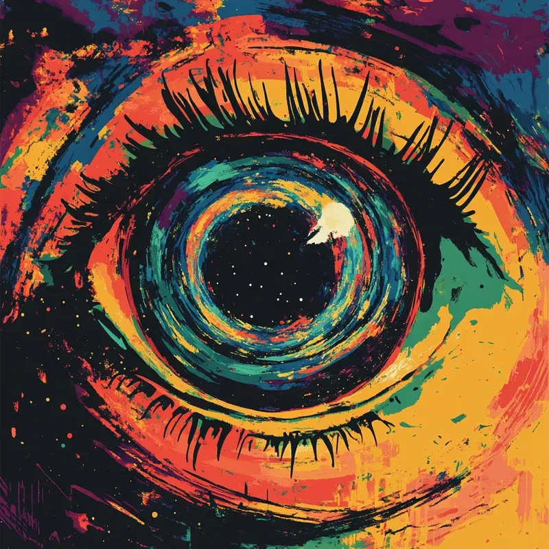 Trippy Psychedelic Art Posters