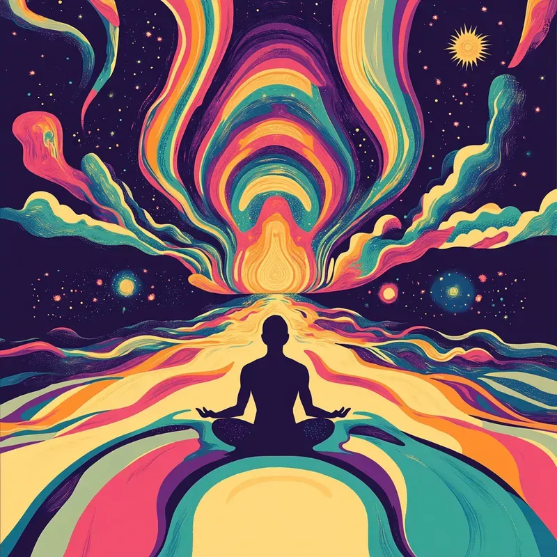 Trippy Psychedelic Art Posters