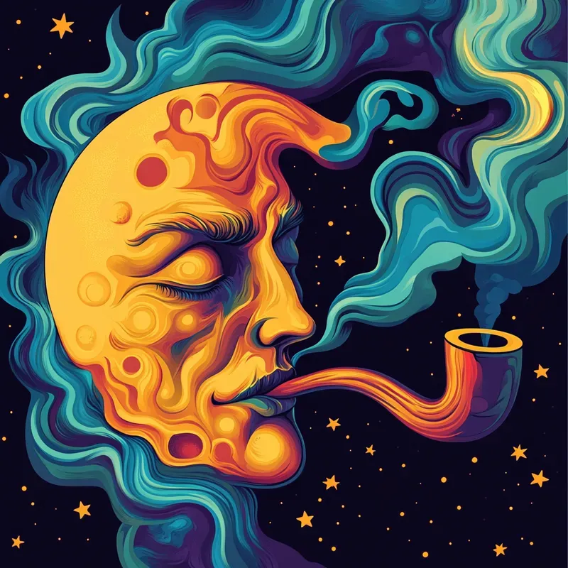 Trippy Psychedelic Art Posters