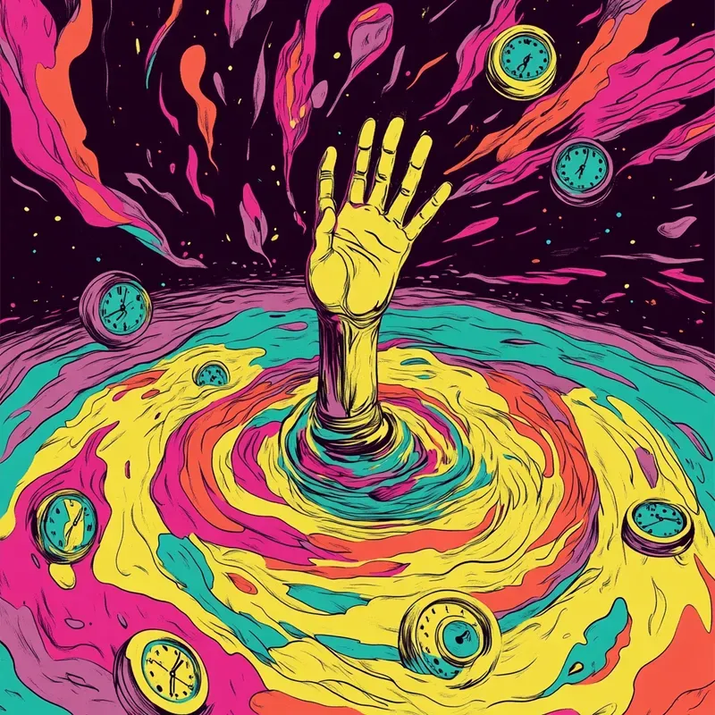 Trippy Psychedelic Art Posters
