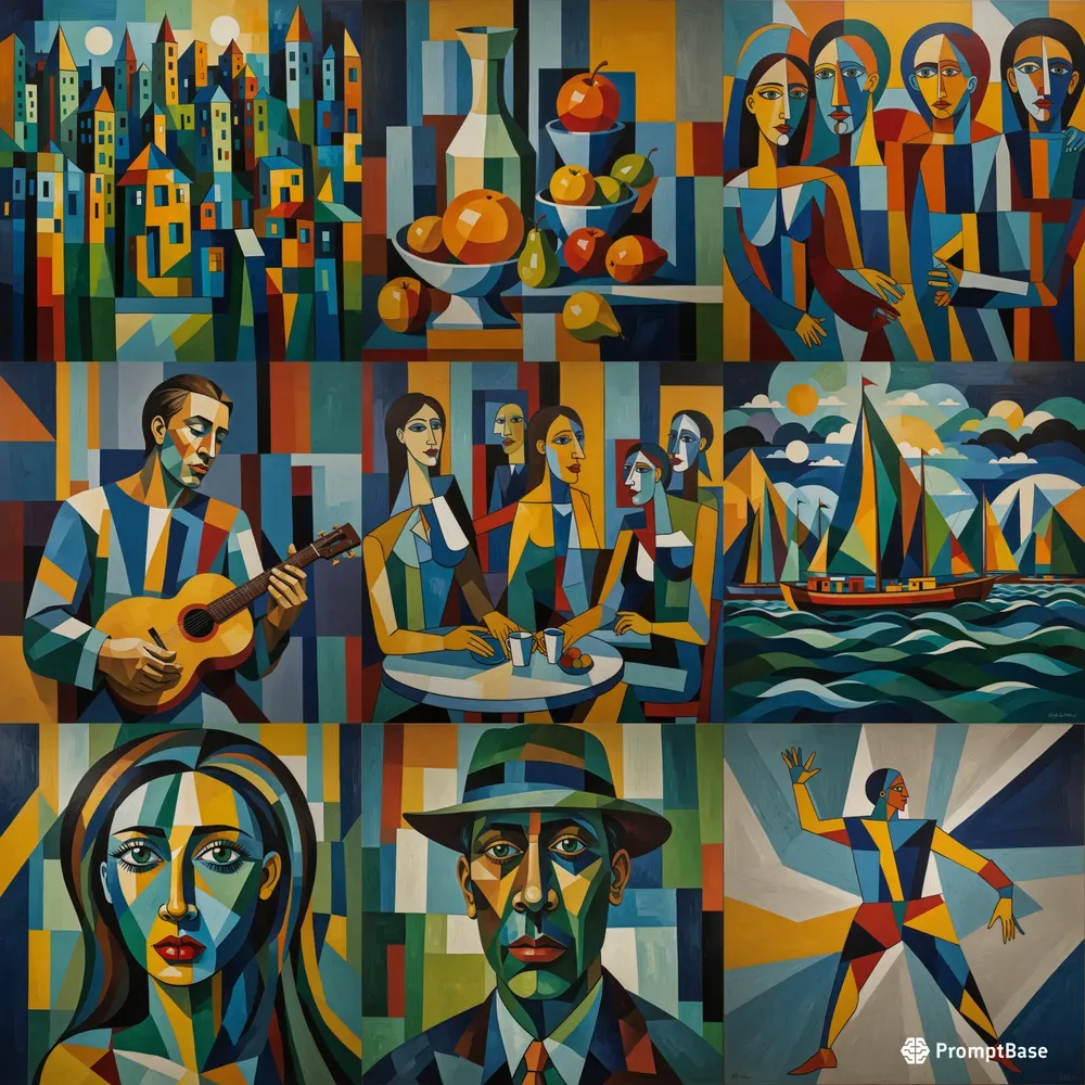 Picassos Worlds Geometry Of Emotions
