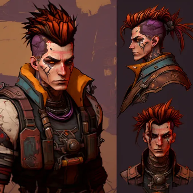 Epic Character Concept Art