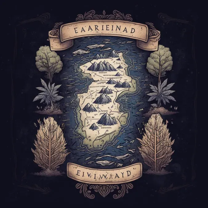 Hand Drawn Fantasy Maps