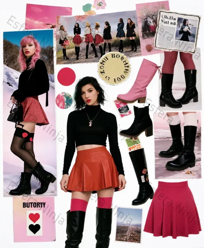 Fashion Collage Moodboards