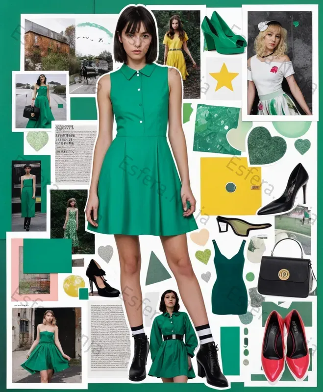 Fashion Collage Moodboards