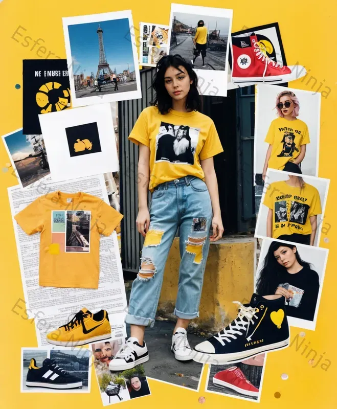 Fashion Collage Moodboards