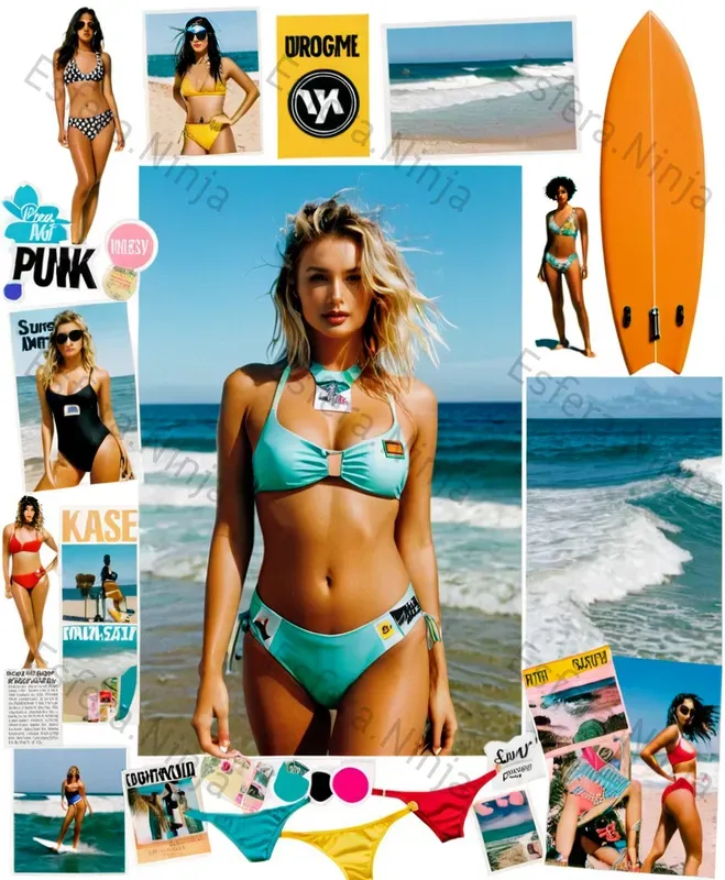 Fashion Collage Moodboards