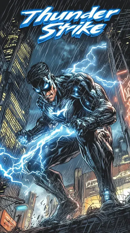 Epic Superhero Comic Covers