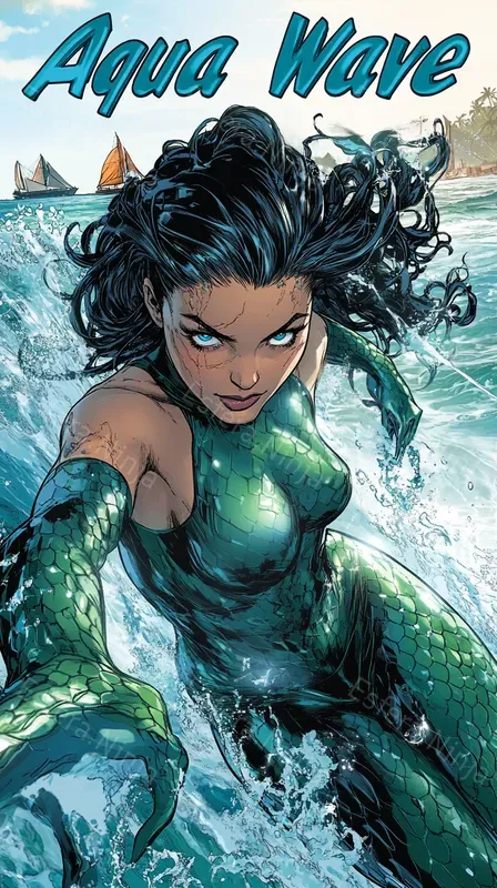 Epic Superhero Comic Covers