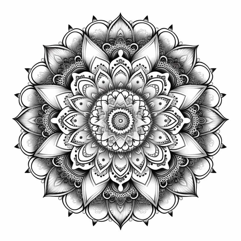 Mandala Coloring Pages